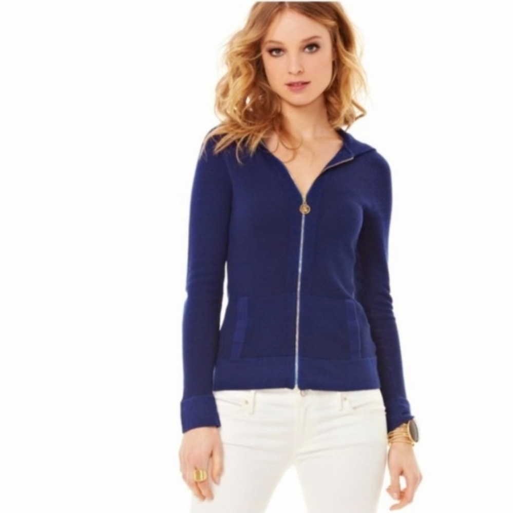 Lilly Pulitzer Josephine Zip up Hoodie